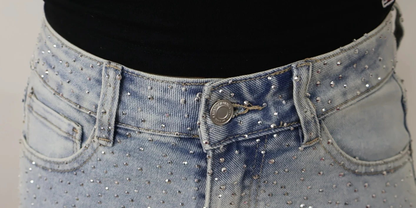 JEAN WIDE LEG STRASS – Image 7