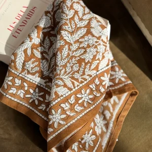 Petit foulard ANTIOCHE Havane