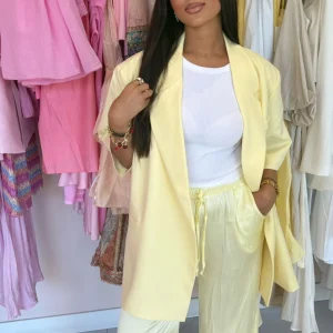 Blazer couleur beurre qualité Z