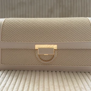 SAC À MAIN POCHETTE BEIGE