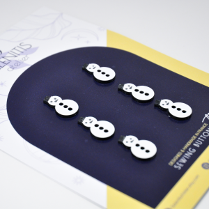 Boutons Bonhomme de Neige Medium – Selenetis Atelier