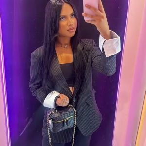 Blazer over size manche chemise