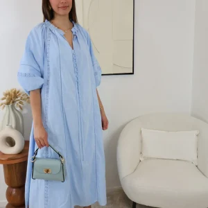 ROBE MAEVA BLEU