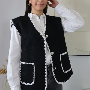 GILET NOIR MARIA