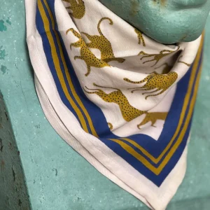 Petit foulard FAUVE Tabac