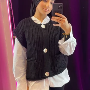 Pull Lina sans manche