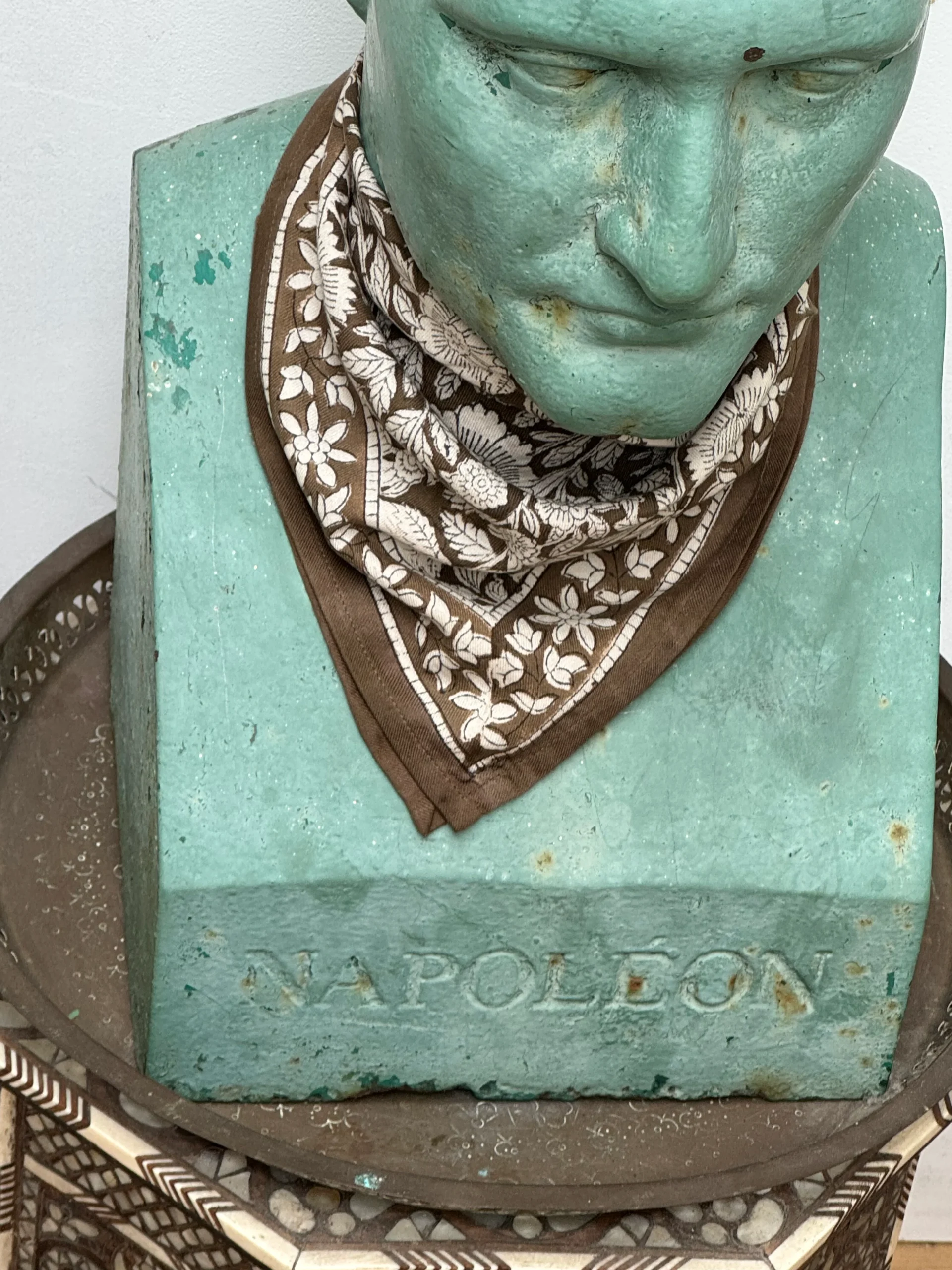 Petit foulard ANTIOCHE Kaki – Image 6