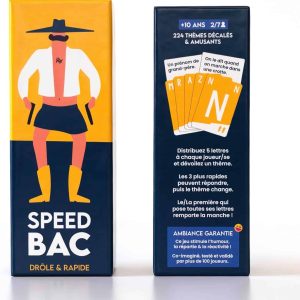Jeu Speed Bac Drôle et Rapide