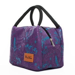 Petit Lunch Bag Femme Champêtre