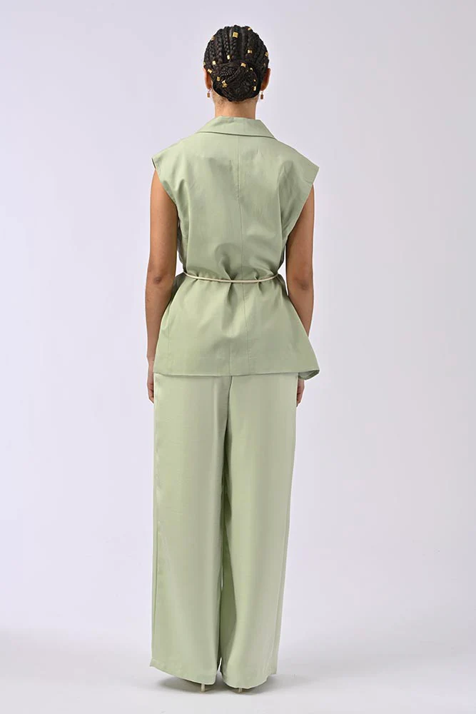 Veste sans manches Abel Vert – Image 4