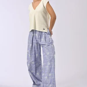 Pull sans manches Adalia Ecru