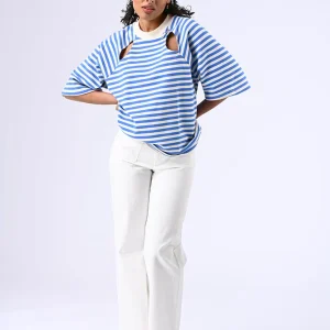 Tee shirt Adéle bleu