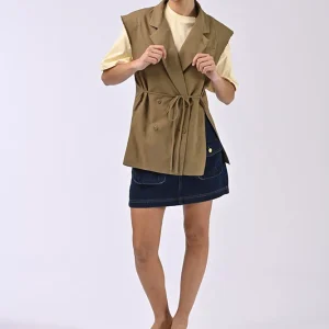 Veste sans manches Andre Kaki