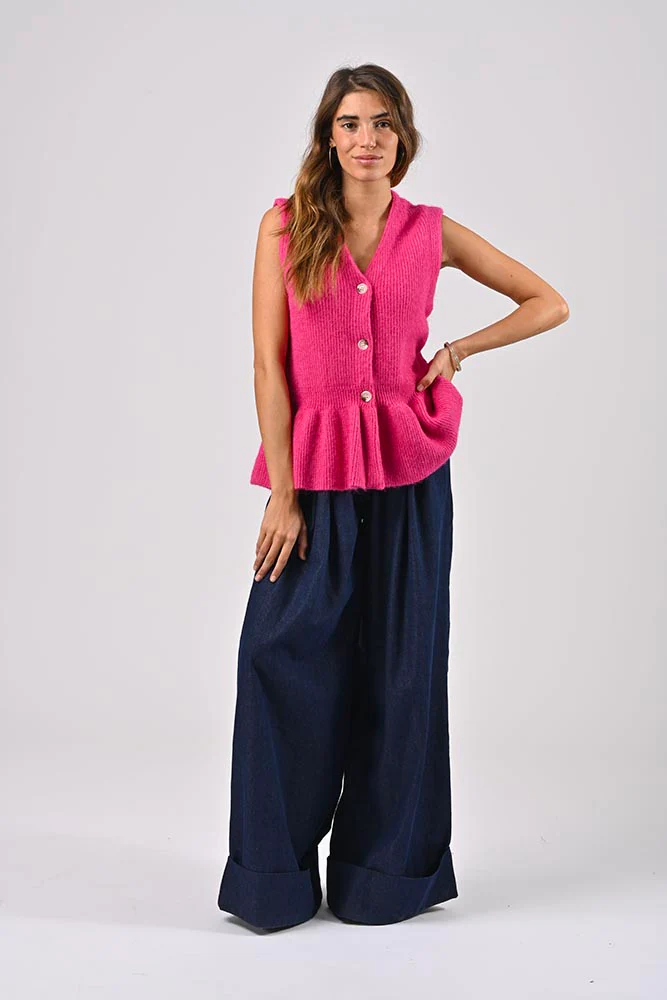 Gilet zippé Ayline Rose