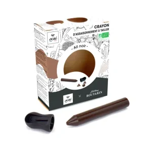 COFFRET 1 CRAYON D&rsquo;ASSAISONNEMENT AIL NOIR (BIO)