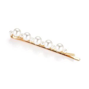 Barrette Plate Perles ARTEMISE