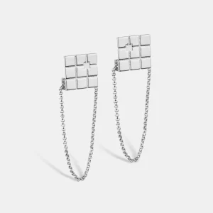 Boucles d’oreilles Ludwig – Argent 925 – Bau Paris