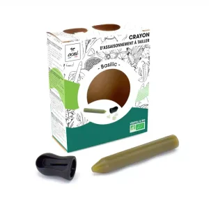 COFFRET 1 CRAYON D&rsquo;ASSAISONNEMENT BASILIC (BIO)