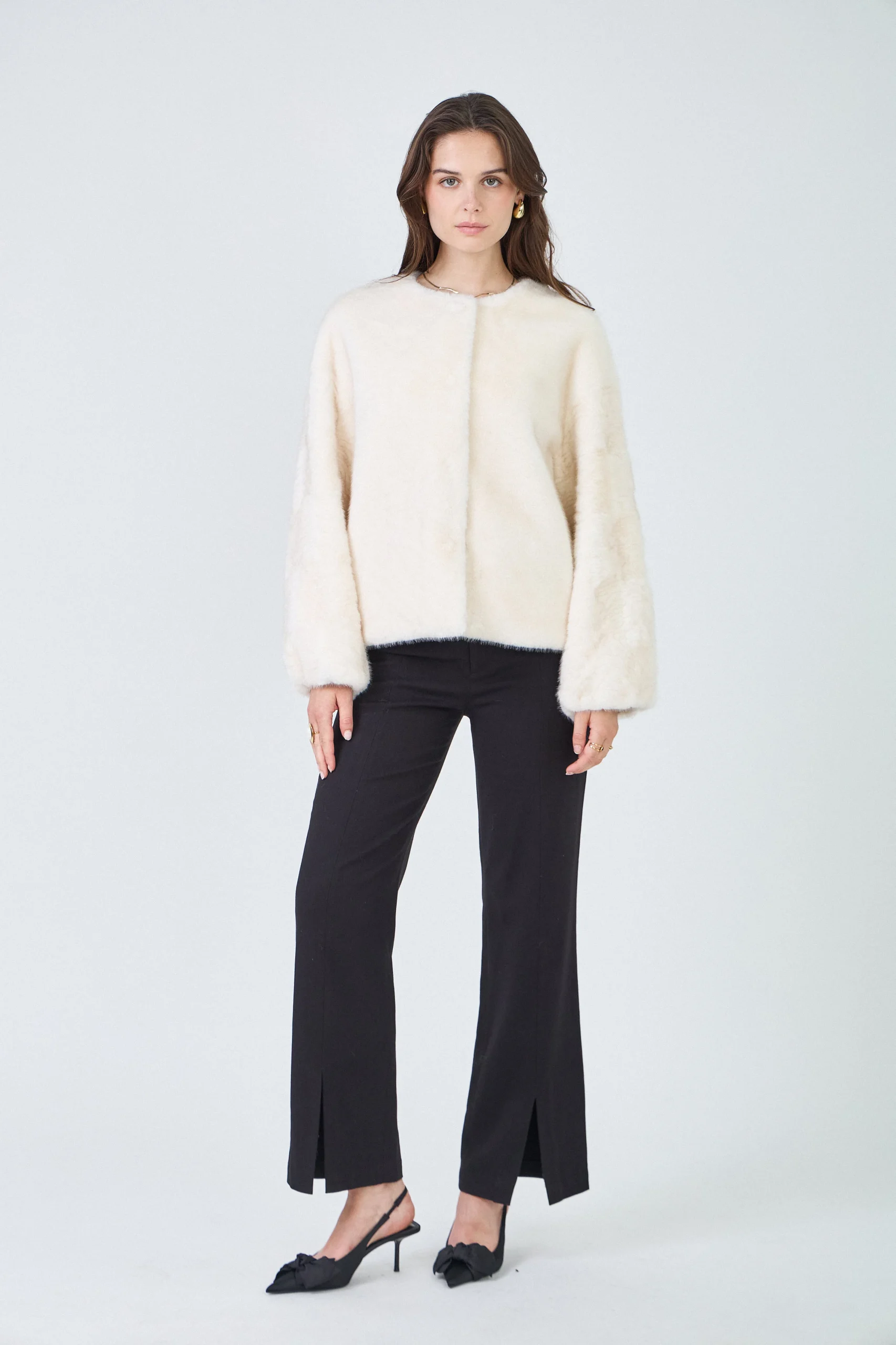 COLETTE - Veste en fausse fourrure – Image 7