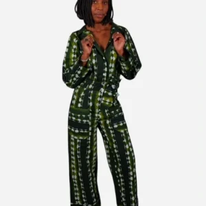 Combinaison pantalon avec ceinture