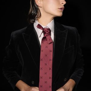 Cravate femme Nicole | Catherine Osti