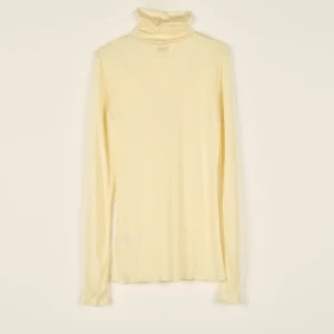 TOP COL ROULÉ CELINA JAUNE