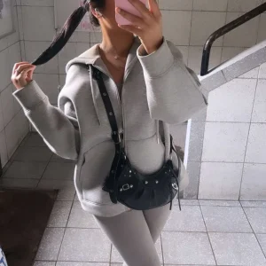 Veste à zip épaisse matière qualité supérieur