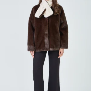 DANETTE - Veste en fausse fourrure