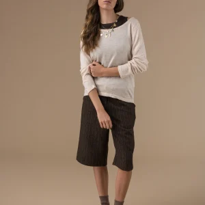 Short Brent à pinces longueur genoux