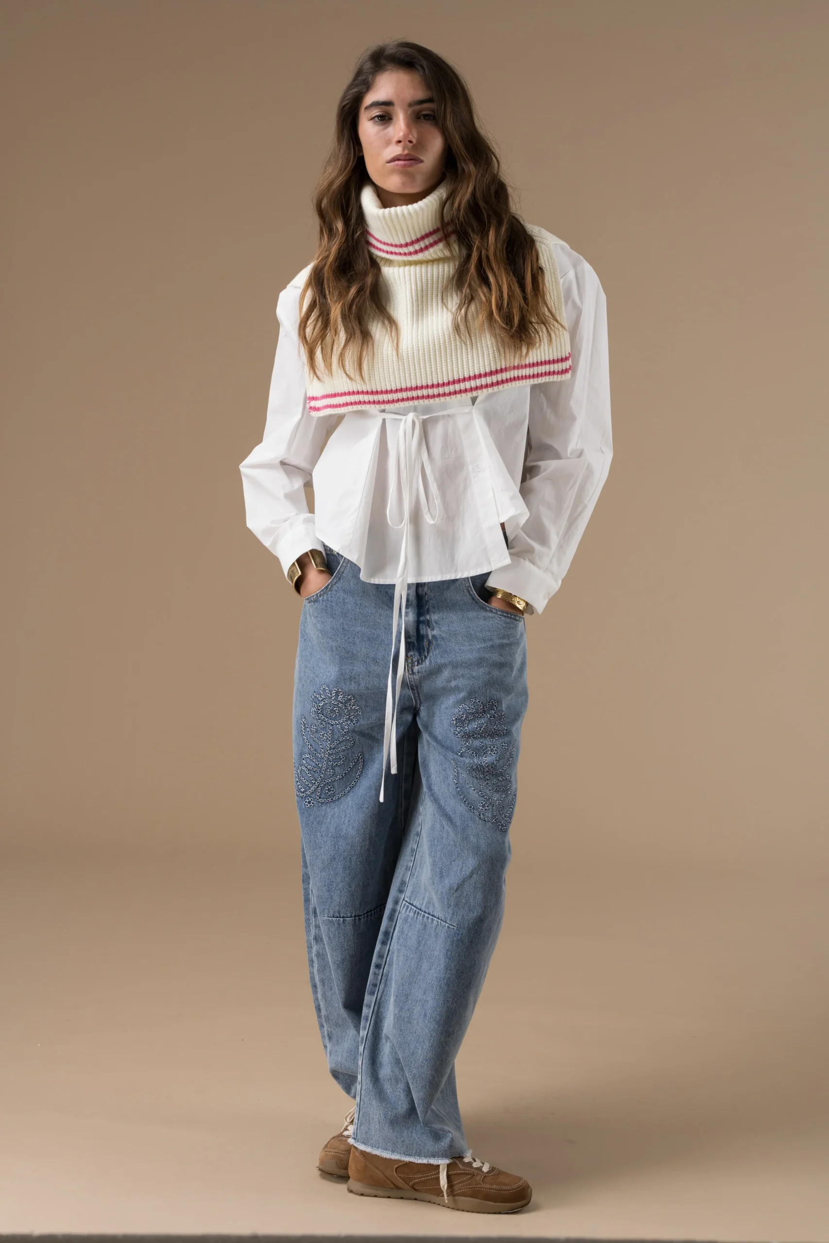 Col coco écharpe moderne et compacte