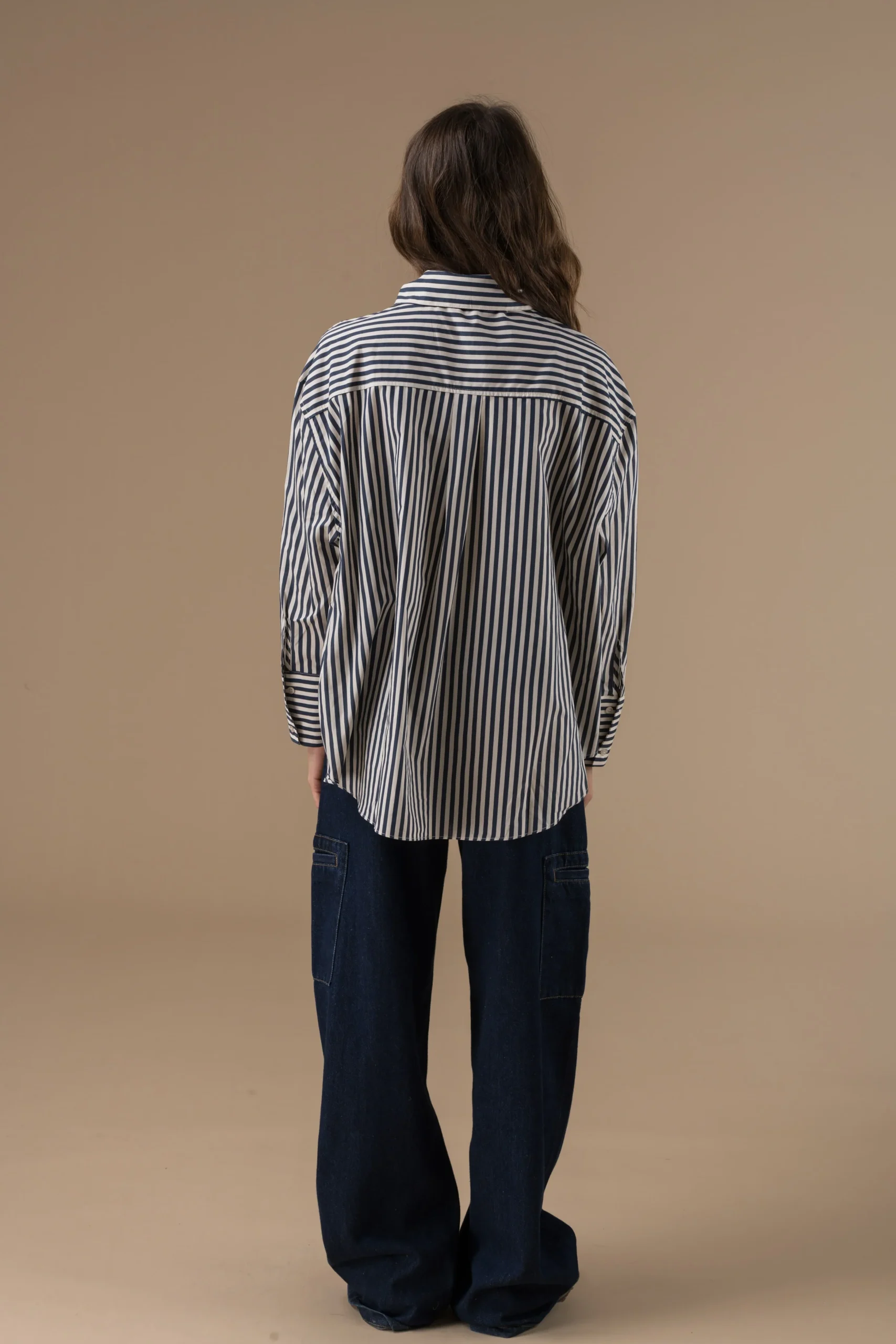 Chemise Cyclamen à col lavallière – Image 2