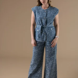 Gilet Irena sans manches matelassé