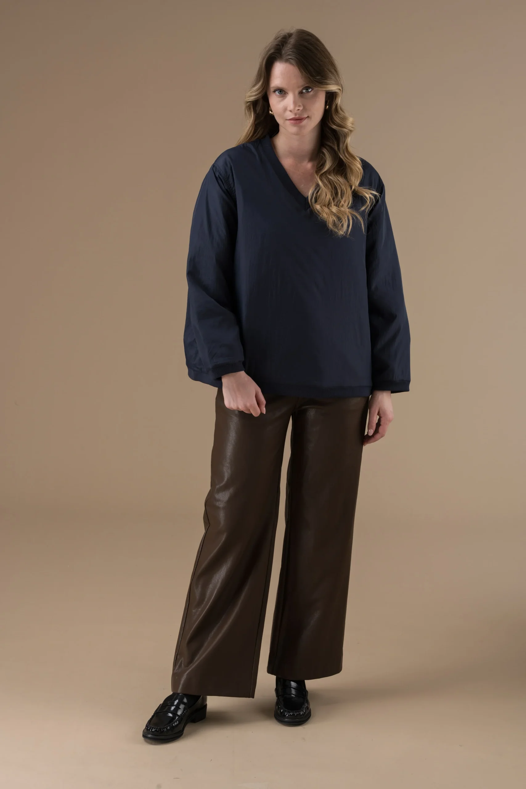 Top Ambroise réversible à manches longues