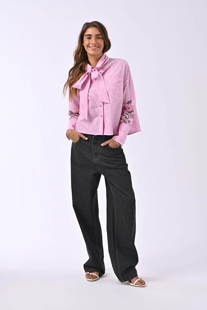 Chemise brodée Eden Rose