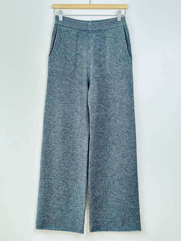 Ensemble Pull et Pantalon – Ensemble Pantalon Maille Femme en Laine 100% Naturelle – Ensemble 2-pièces en laine mérinos – Pauline – Image 4