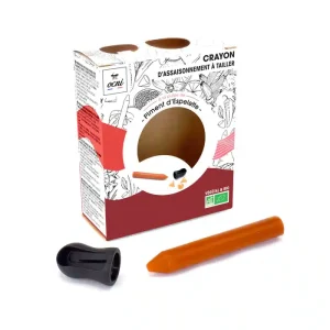 COFFRET 1 CRAYON D&rsquo;ASSAISONNEMENT PIMENT D&rsquo;ESPELETTE (BIO)