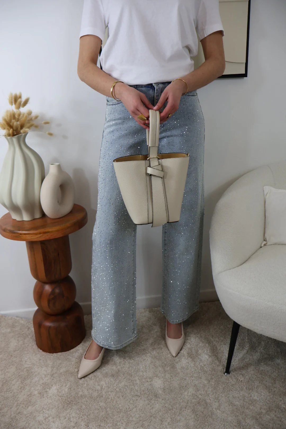 JEAN WIDE LEG STRASS – Image 8