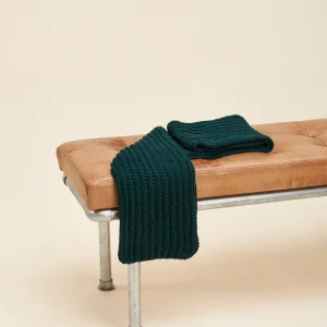 Écharpe tricotée en laine