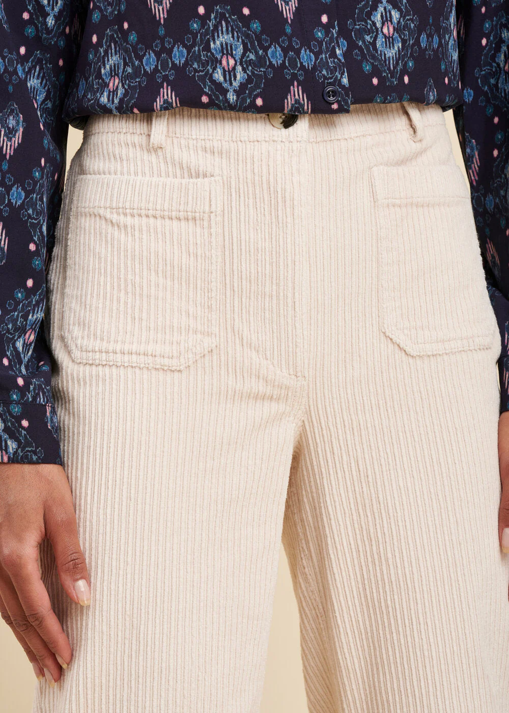 Pantalon large en velours – Image 5