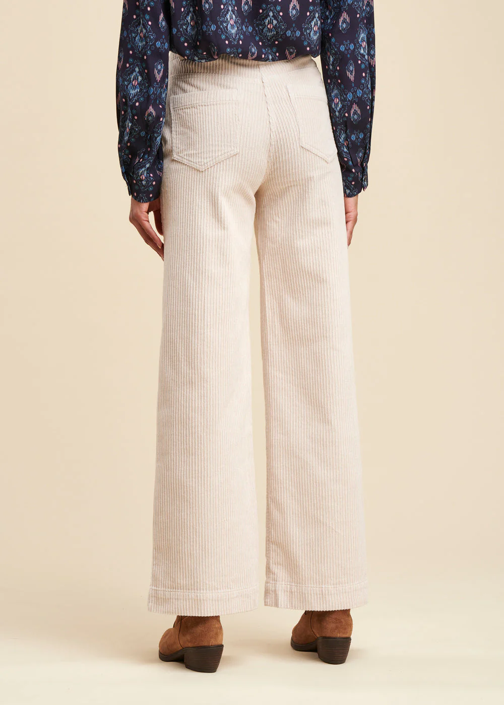 Pantalon large en velours – Image 3