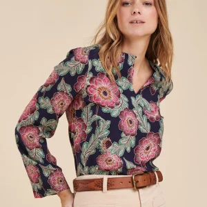 Top à imprimé fleuri