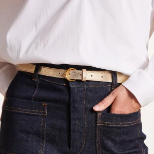 Ceinture fine dorée