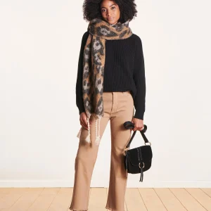 Jean droit camel en coton biologique