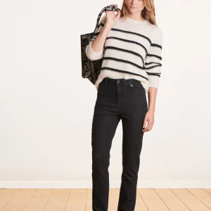 Jean slim noir en coton biologique