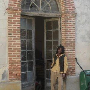 Pantalon Zephir casual taille haute