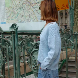 Cardigan Guillaume Bleu