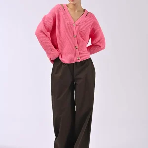 Cardigan Guillaume Rose