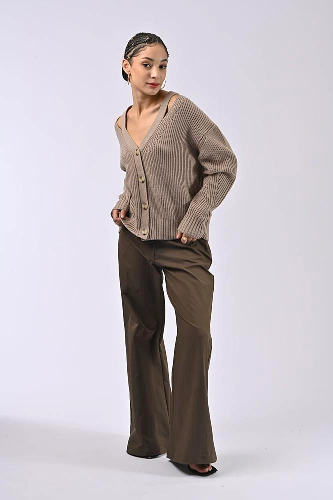 Cardigan Guillaume Taupe – Image 6