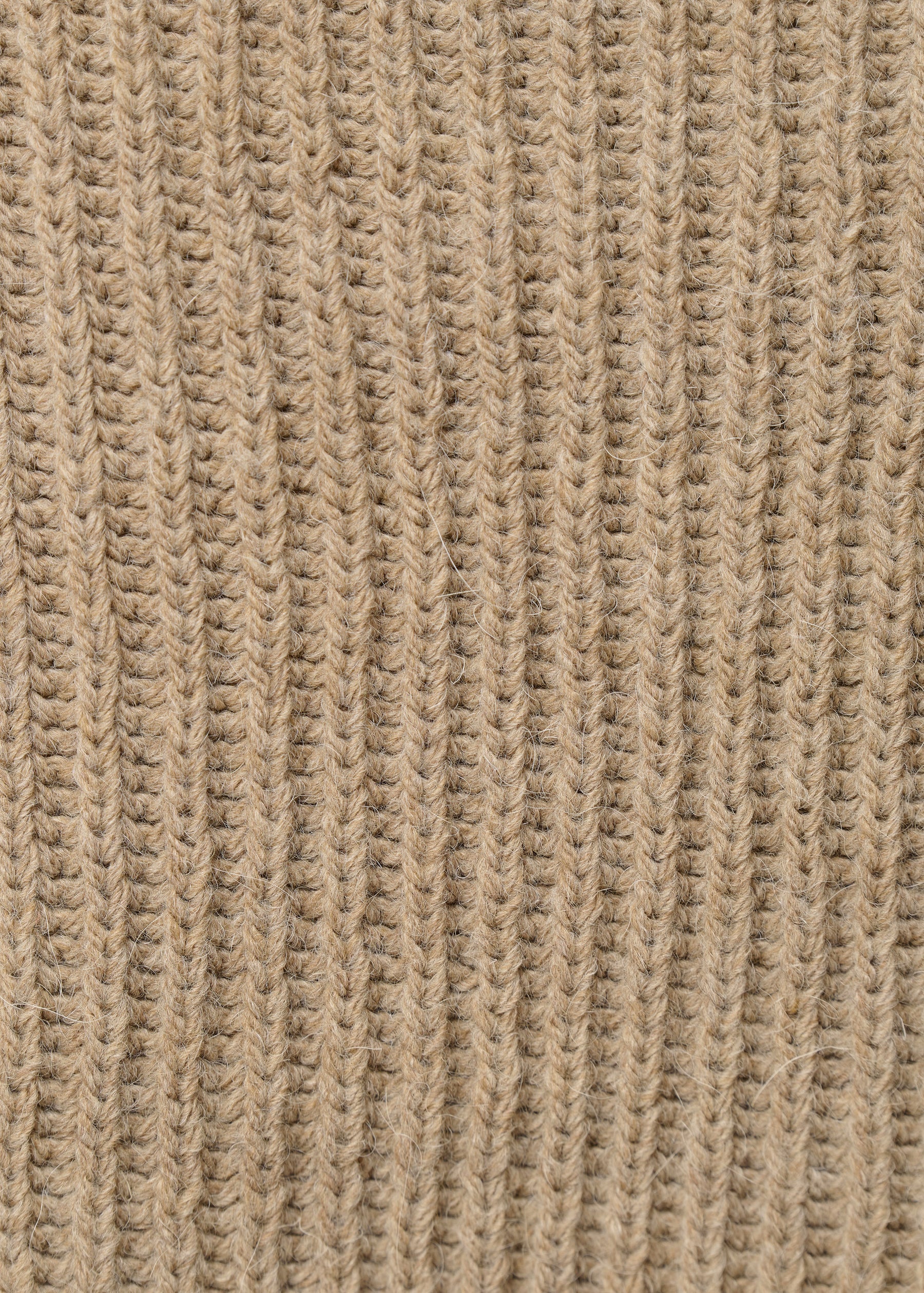 Plastron taupe col roulé – Image 3