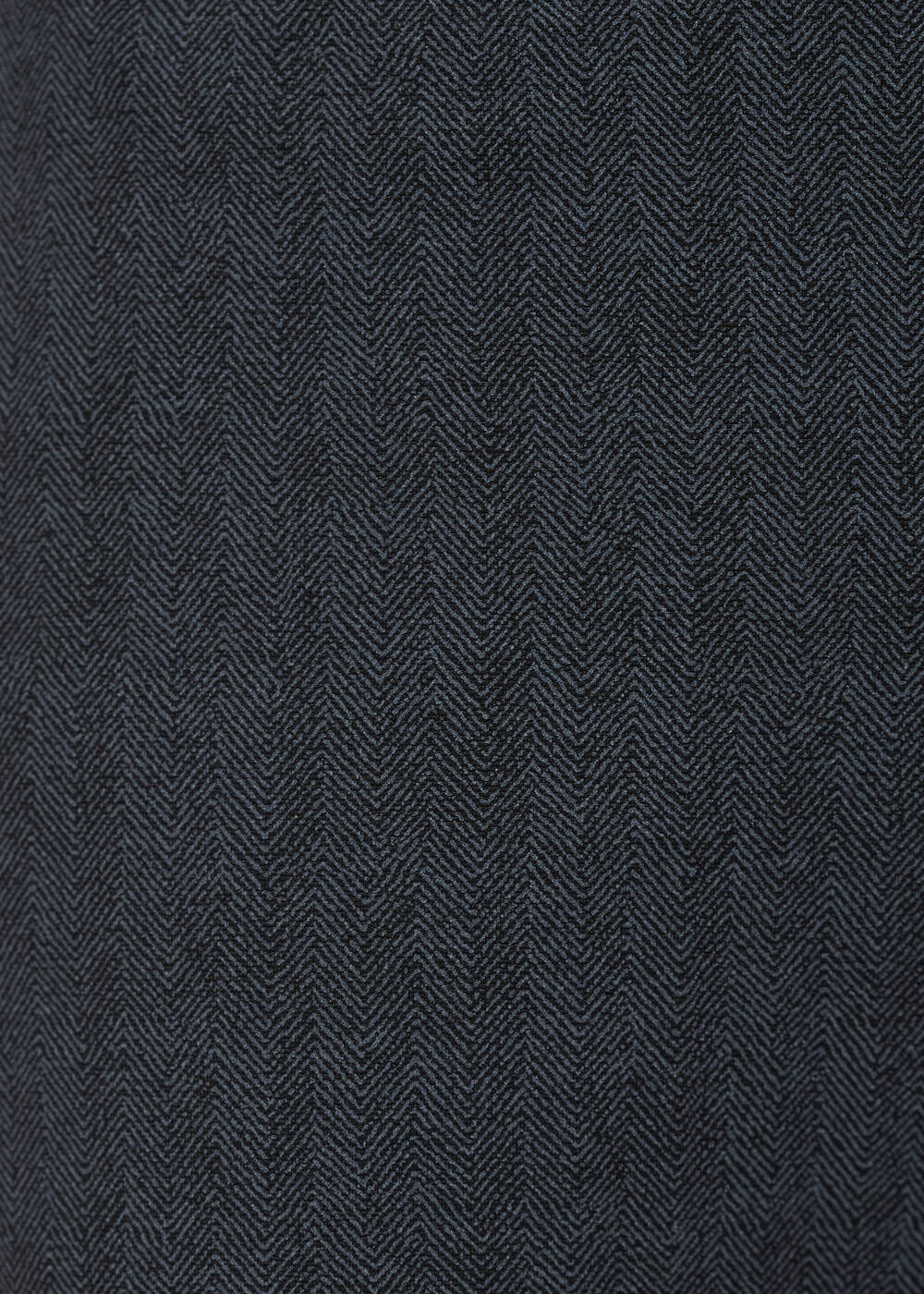 Pantalon large gris foncé à chevrons – Image 3